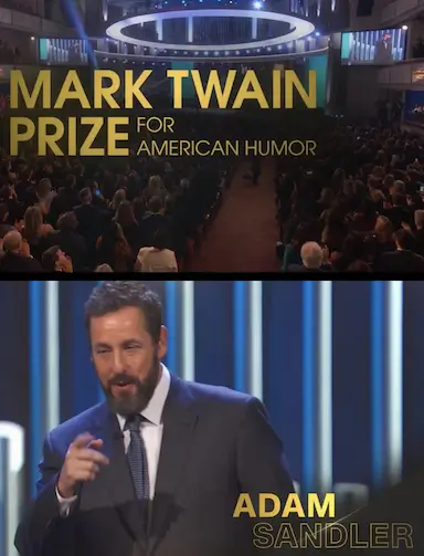 马克吐温美国幽默奖:亚当·桑德勒